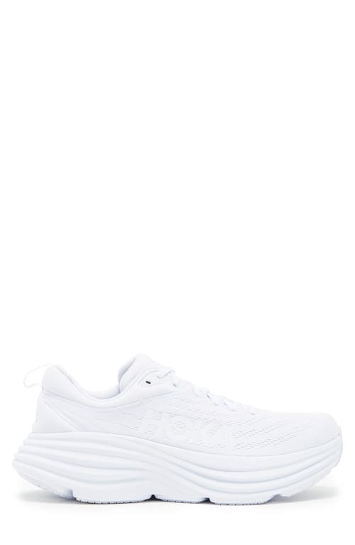 Hoka Bondi 8 Running Shoe In Animal Print