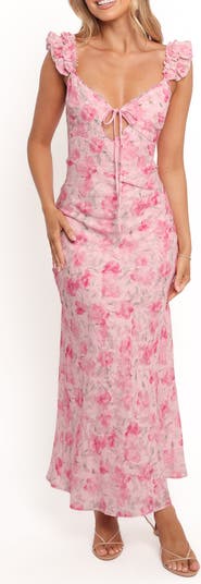 Jean Floral Maxi Dress