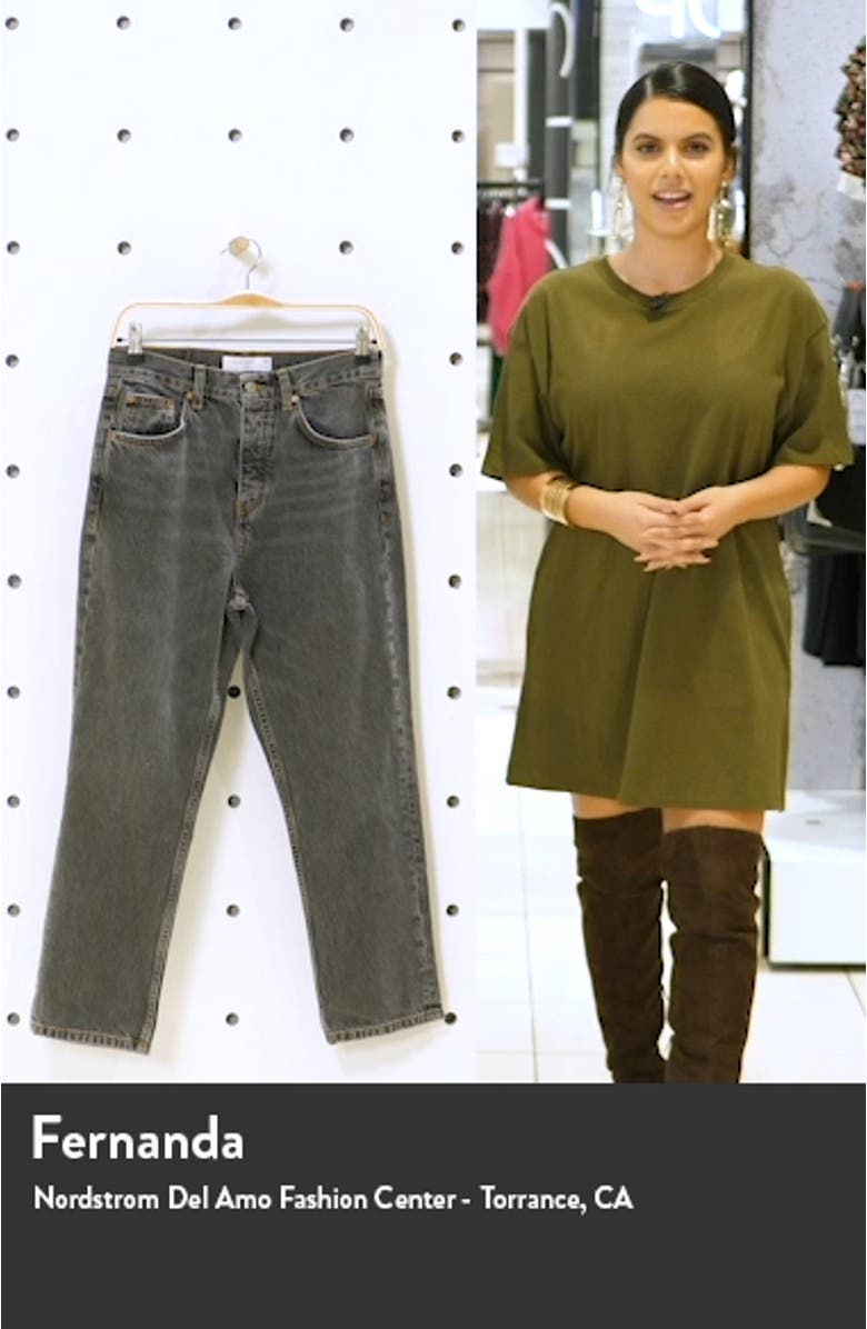 Straight Leg Editor Jeans, sales video thumbnail