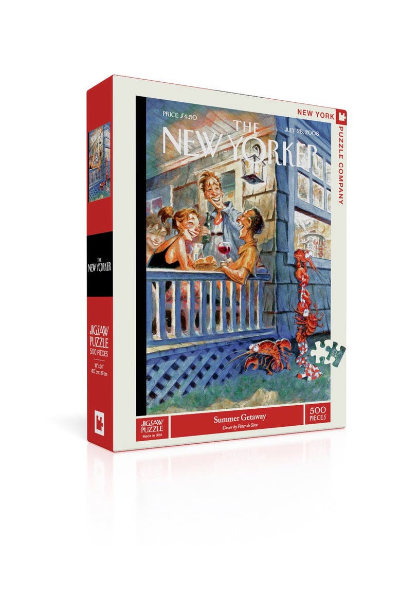 NEW YORK PUZZLE COMPANY Summer Getaway 500 Piece Puzzle, Alternate, color, NO COLOR