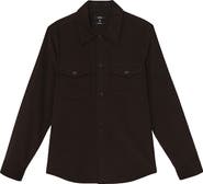 Reiss Kai Cotton Shirt Jacket