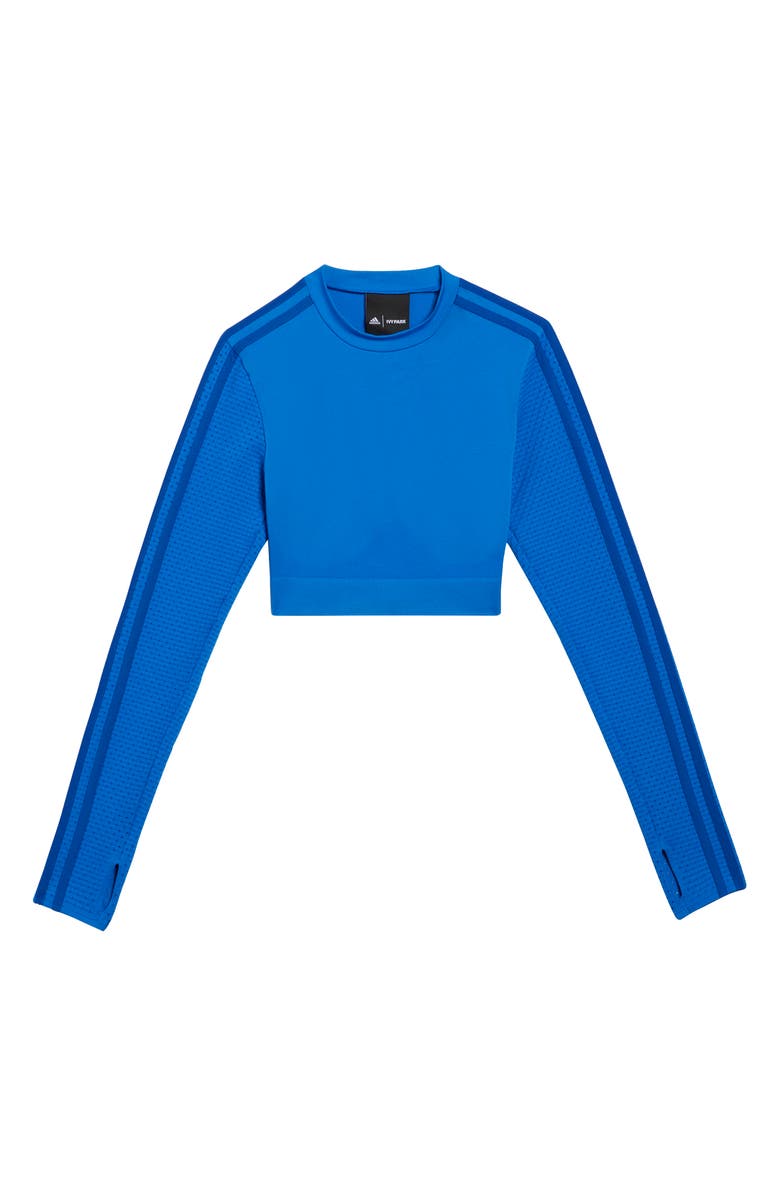 adidas x IVY PARK Short Sleeve Crop Top, Alternate, color, 