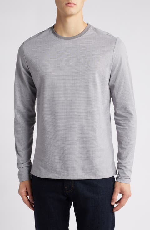 Dunleath Geo Pattern Crewneck Top