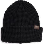 MUK LUKS Unisex Cuffed Waffle Stitch Knit Beanie