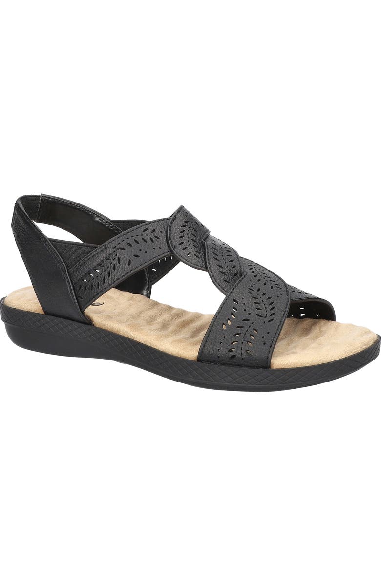 EASY STREET Weare Sandal, Main, color, Black