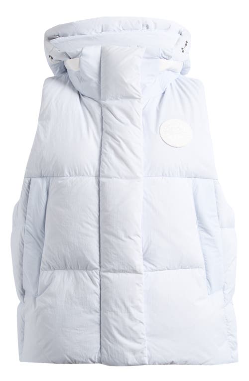Canada Goose Off-white Junction Down Vest In Early Frost