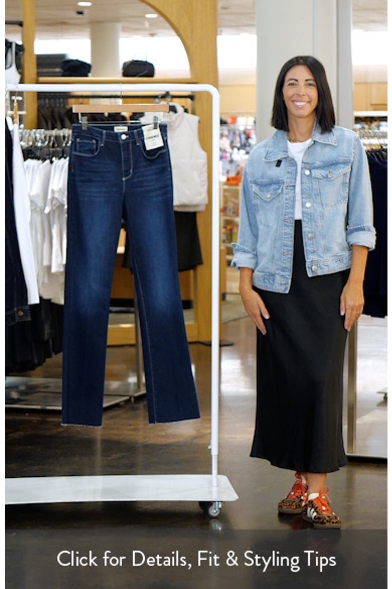 Ruth High Waist Straight Leg Jeans video