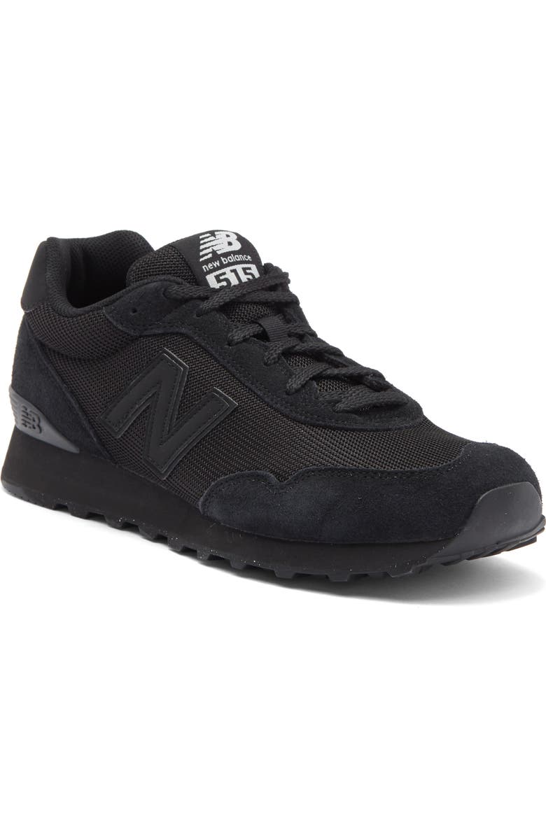 New Balance 515 Sneaker, Main, color, Black/ Black