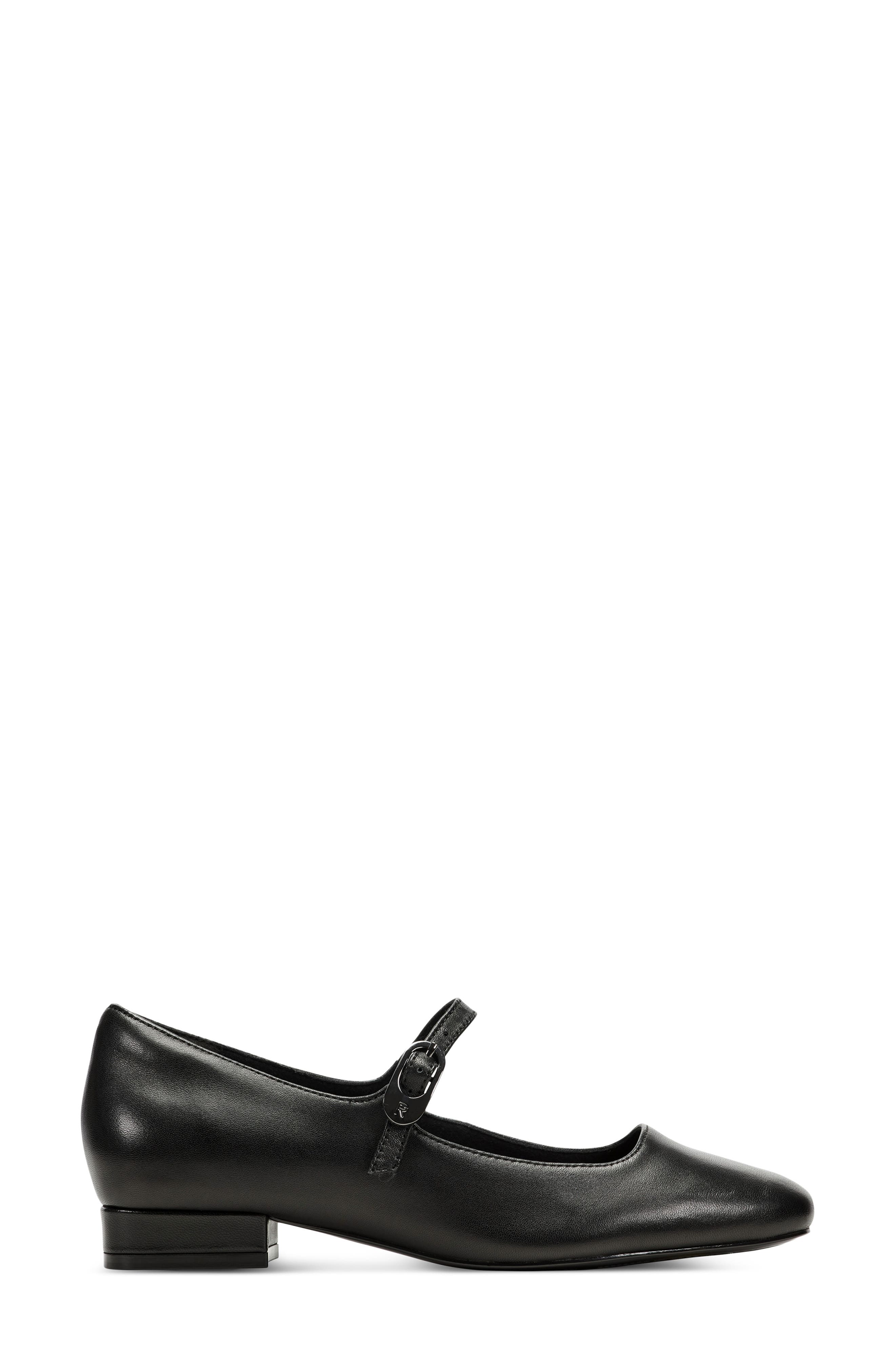 Rockport Niya Mary Jane Flat, Alternate, color, Black