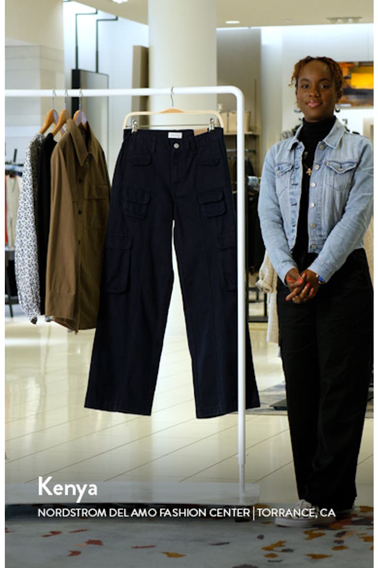 Mid Rise Baggy Cargo Pants video