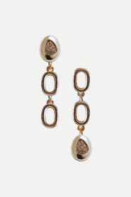 Daniela Millan Jewelry Bloom Drop Earrings