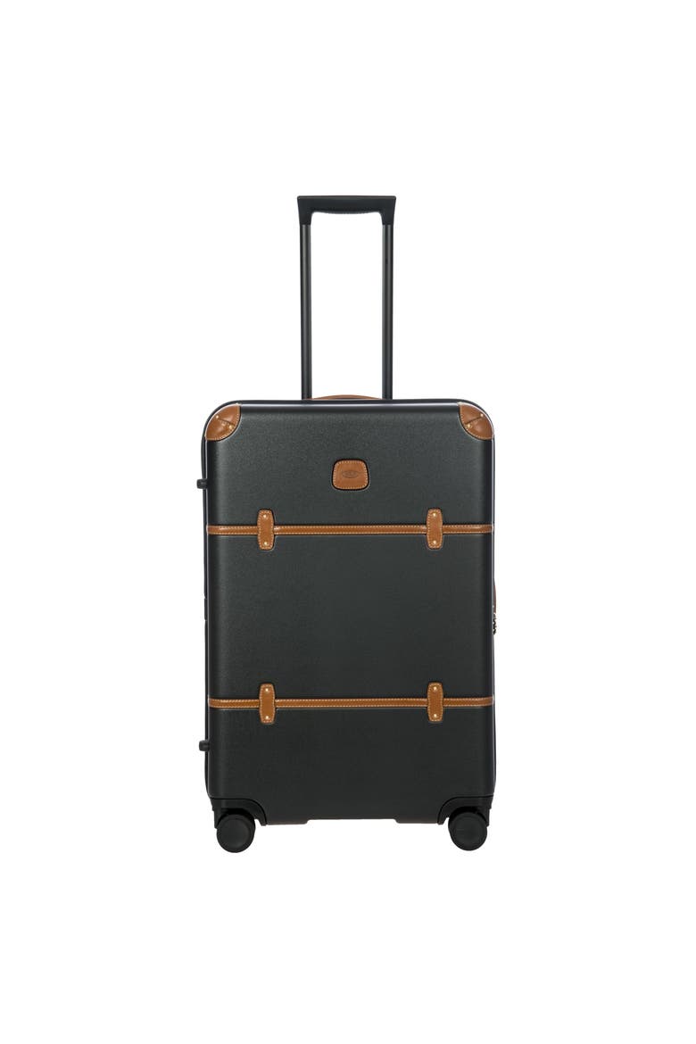 Bellagio 3.0 Hardside Expandable 27" Medium Checked Spinner Luggage, Main, color, Black
