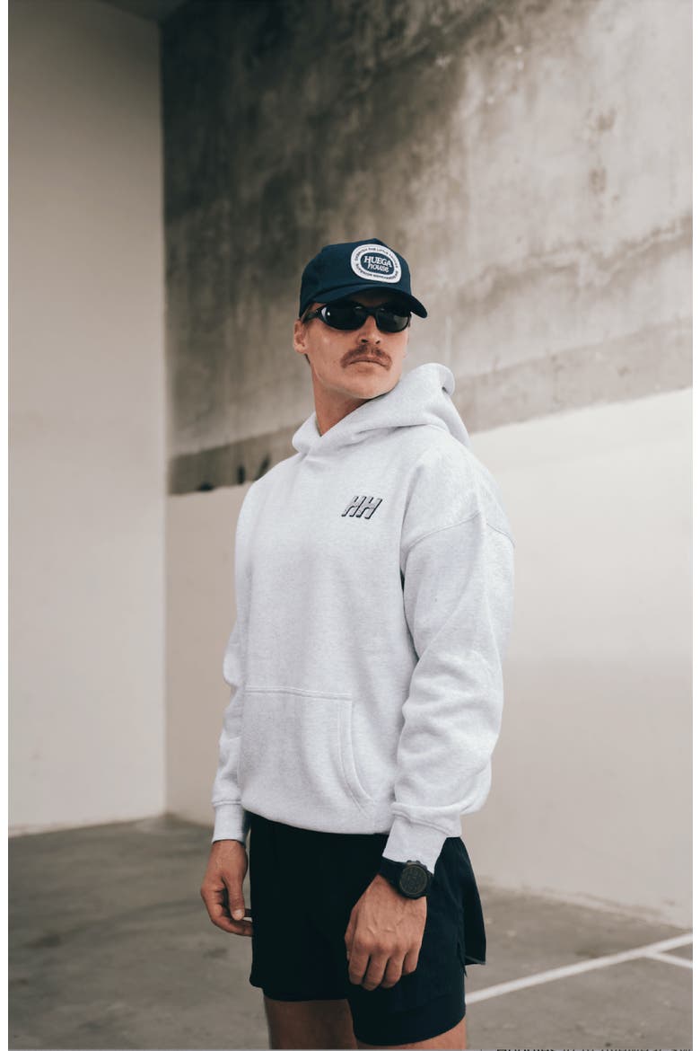 Track Hoodie, Alternate, color, Heather Grey