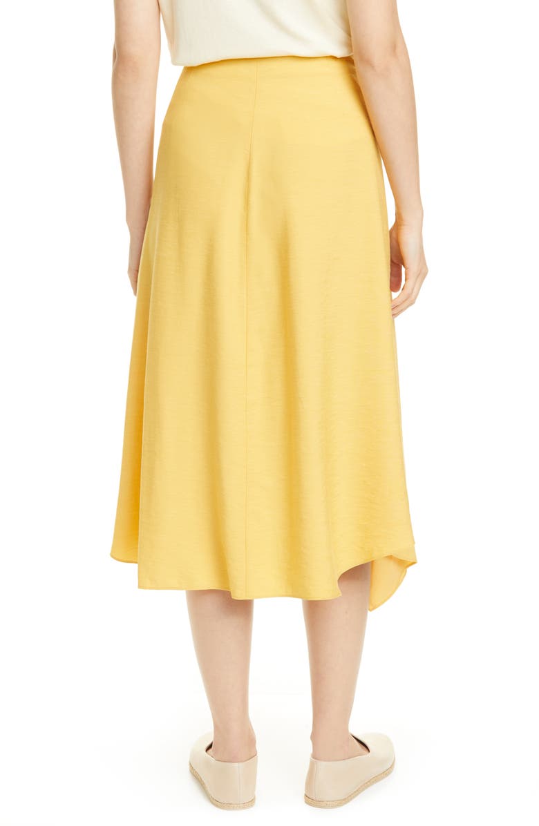 Vince Side Buckle Drape Skirt, Alternate, color,
