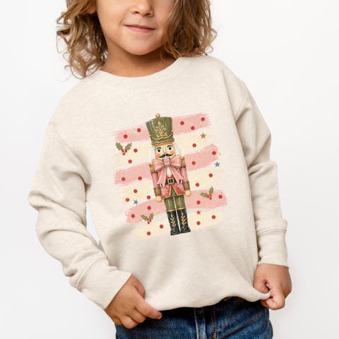 Nutcracker Stripes and Polka Dots Sweatshirt (Toddler)