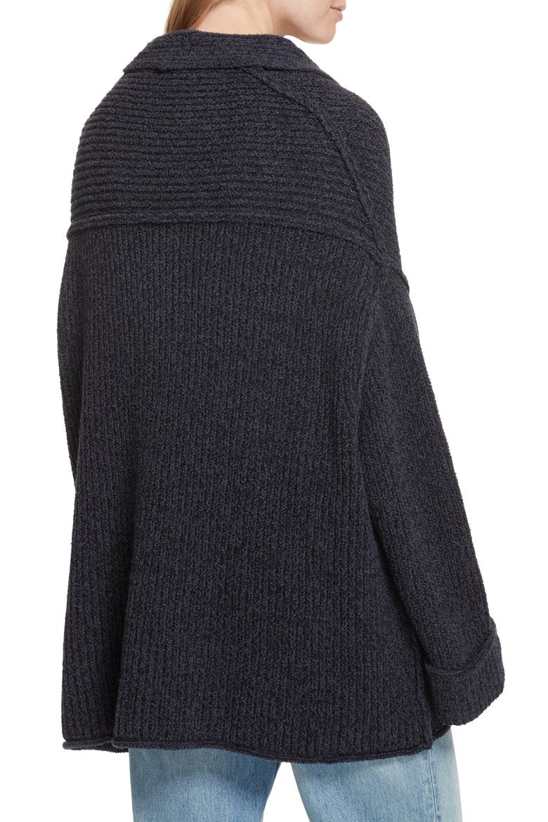 Low Tide Cardigan, Alternate, color, DARK GREY
