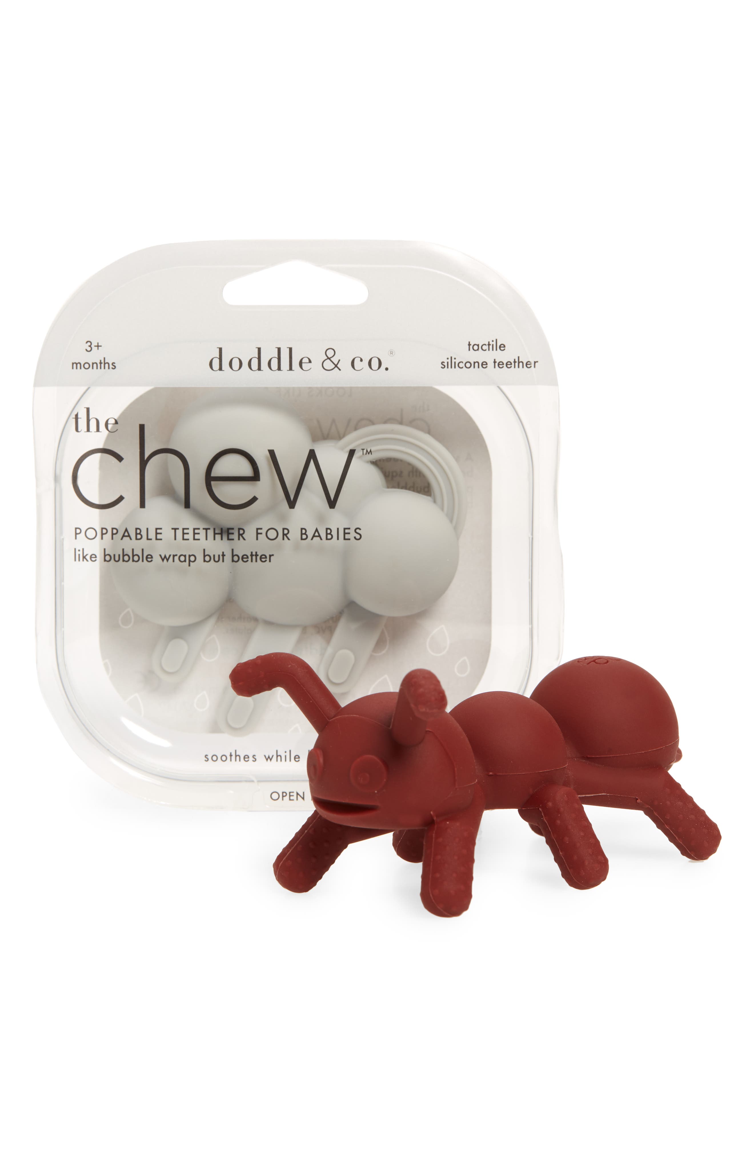 Doddle & Co. Doddle & Co The Chew 2-Pack Poppable Silicone Teethers ...