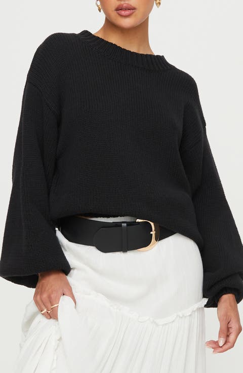 Harmony Balloon Sleeve Sweater
