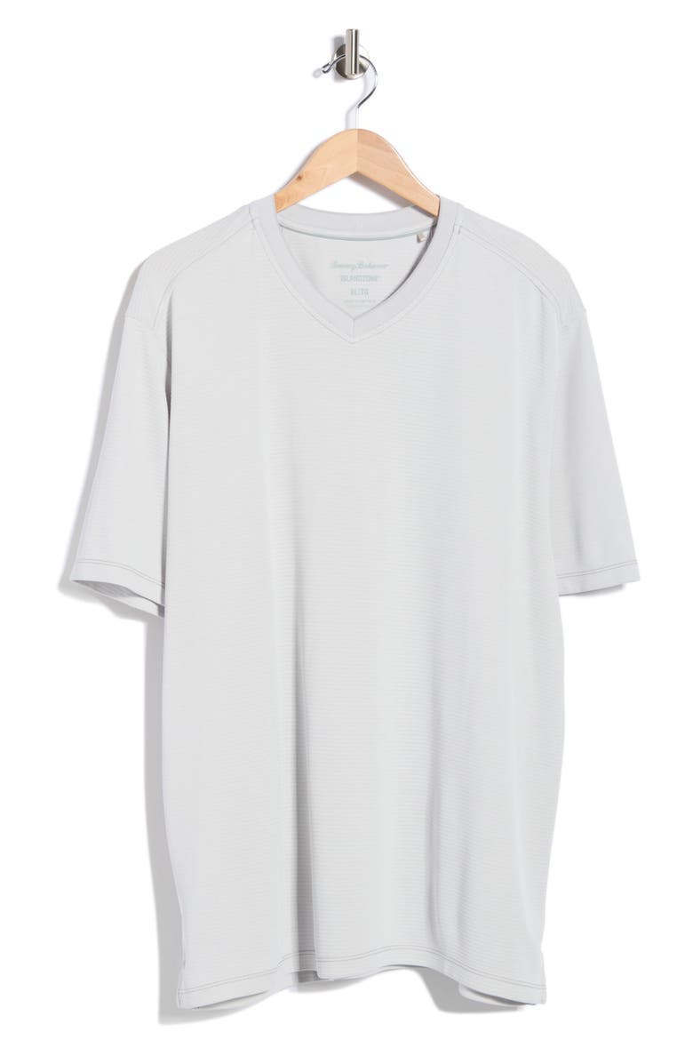 Men's Coastal Crest IslandZone® V-Neck T-Shirt, Main, color, CONCRETE GREY