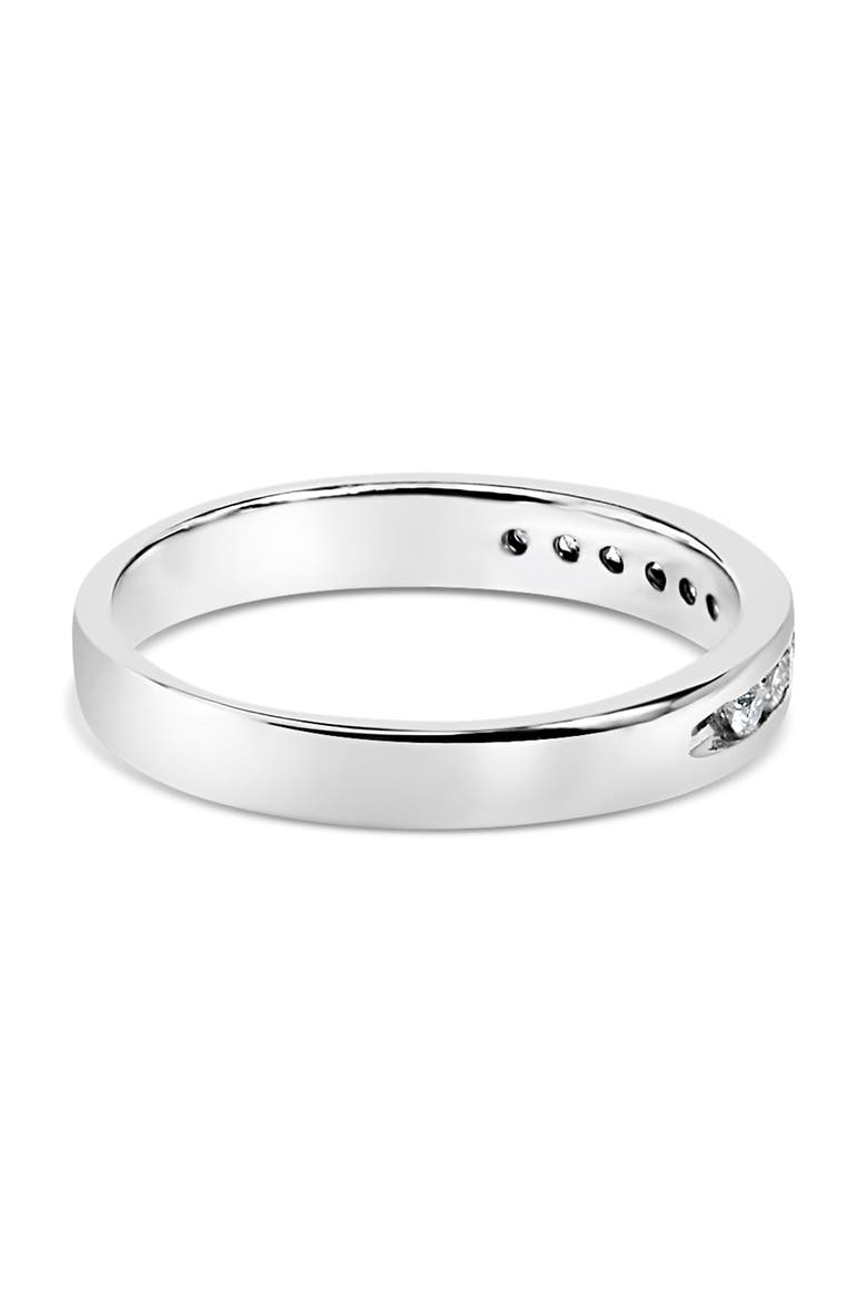 18K Gold 1/4 Ctw Diamond Classic 11 Stone Wedding Band Ring, Alternate, color, White Gold