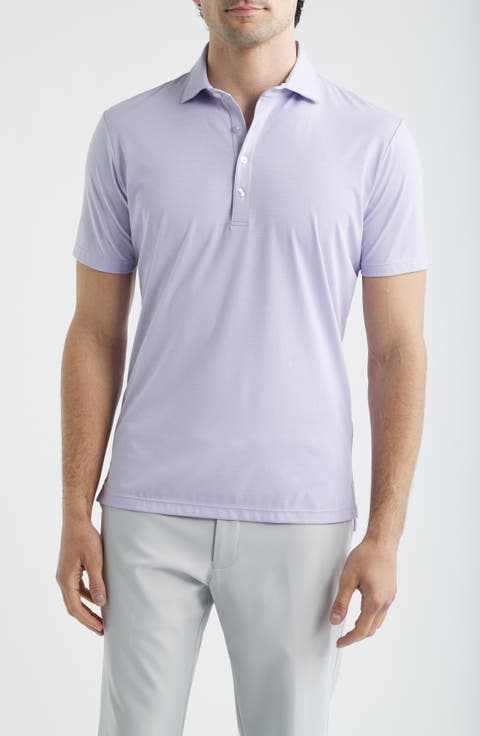 Elba Top Shelf Cotton Blend Piqué Polo