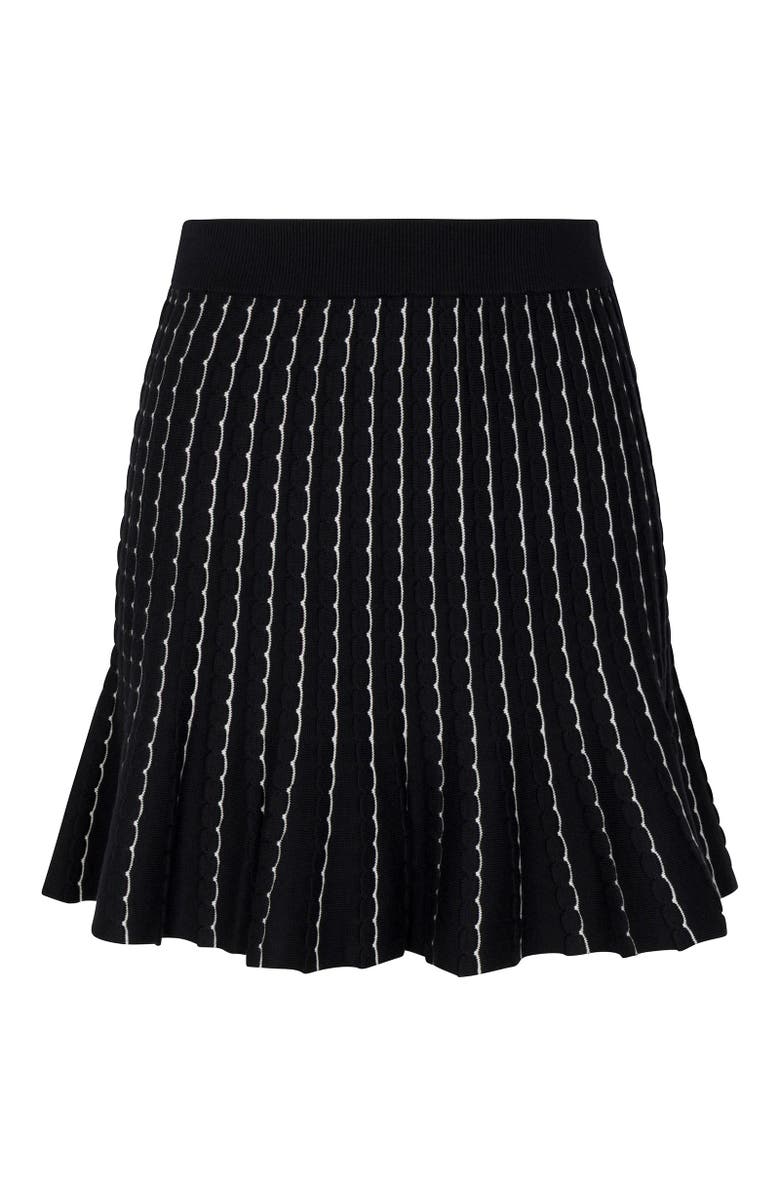 Rebecca Taylor Dorothy Sweater Skirt, Alternate, color, Black
