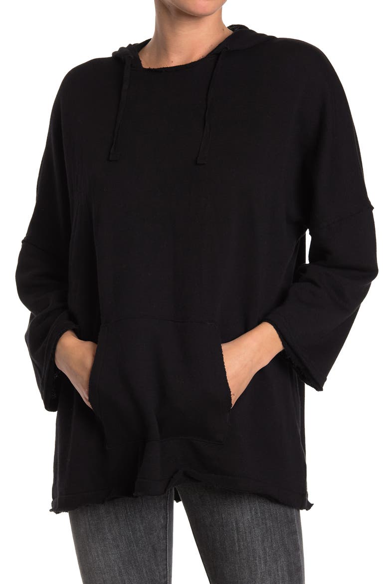 Easy Terry Hoodie, Main, color, BLACK