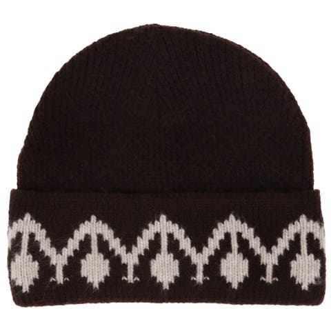 Monogram Cuff Knit Beanie