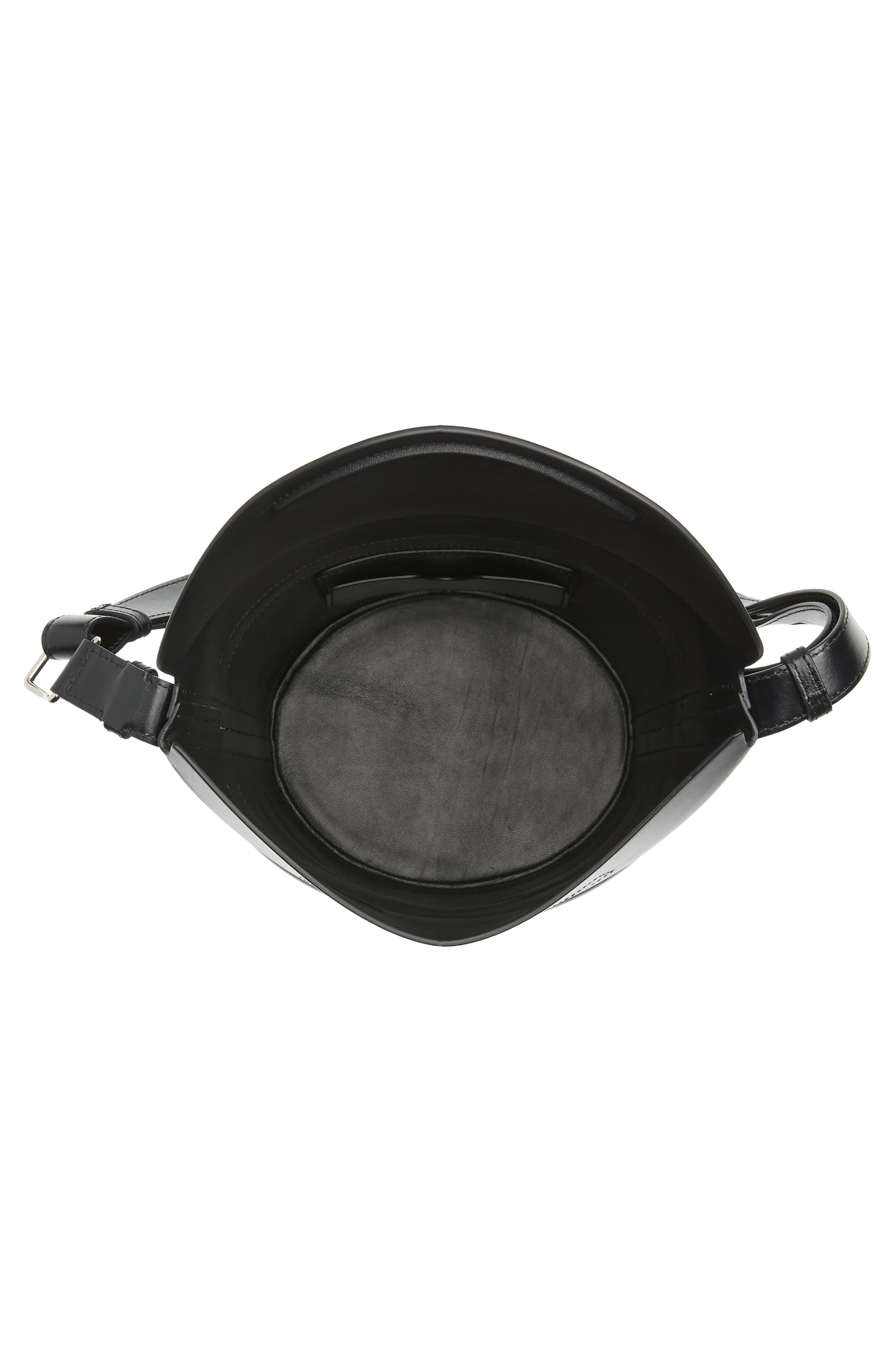 McQueen Alexander McQueen The Curve Leather Bag, Alternate, color, 