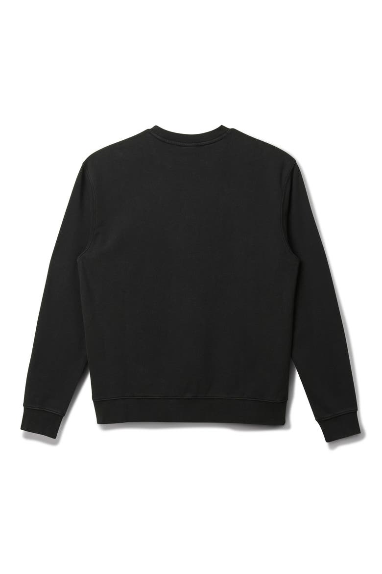 Saltwater Sweatshirt, Alternate, color, BLACK