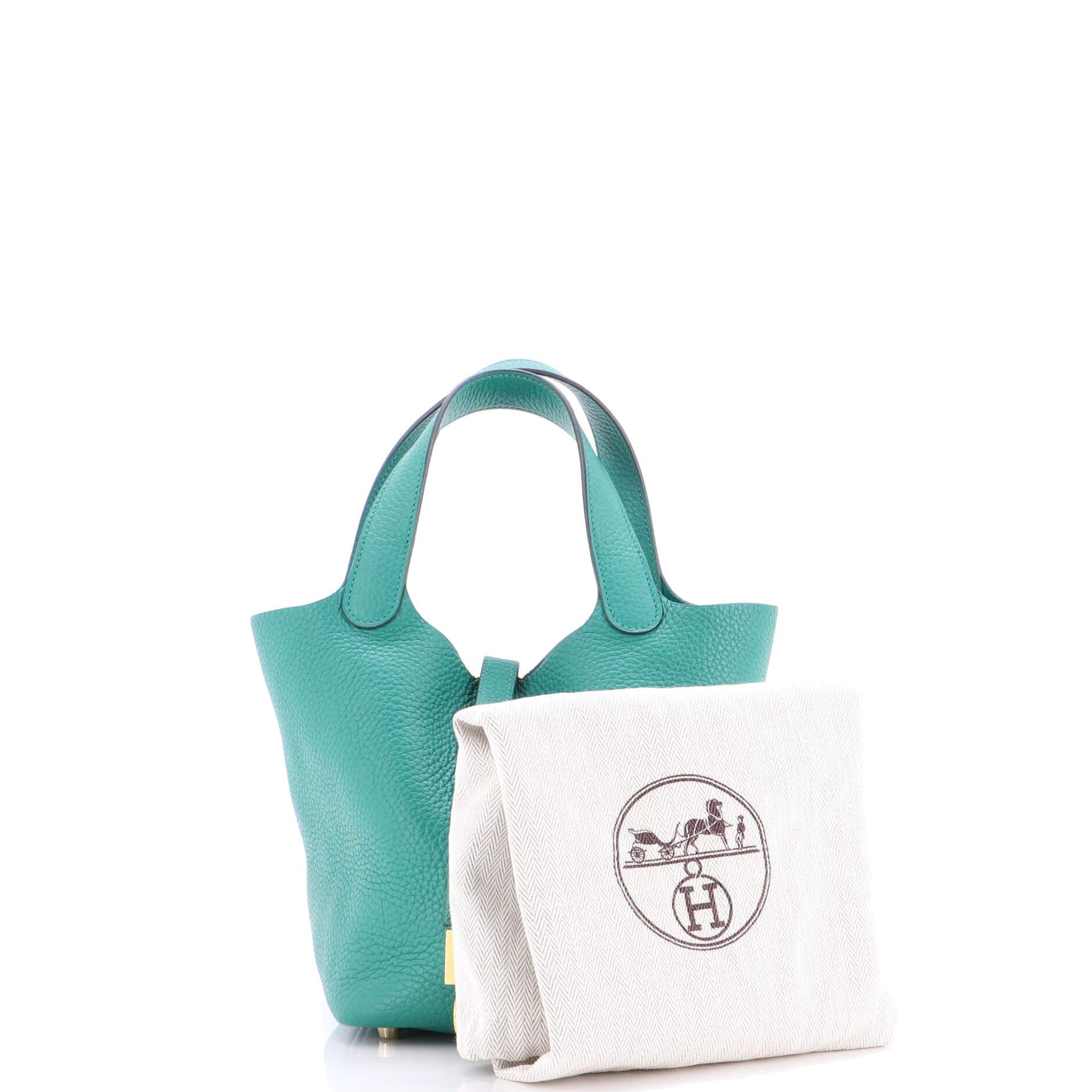 Pre-Owned Hermes Picotin Lock Bag Clemence PM, Alternate, color, 