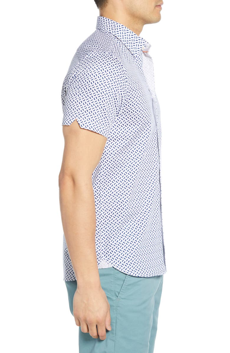 Ted Baker London Telofon Slim Fit Shirt, Alternate, color,