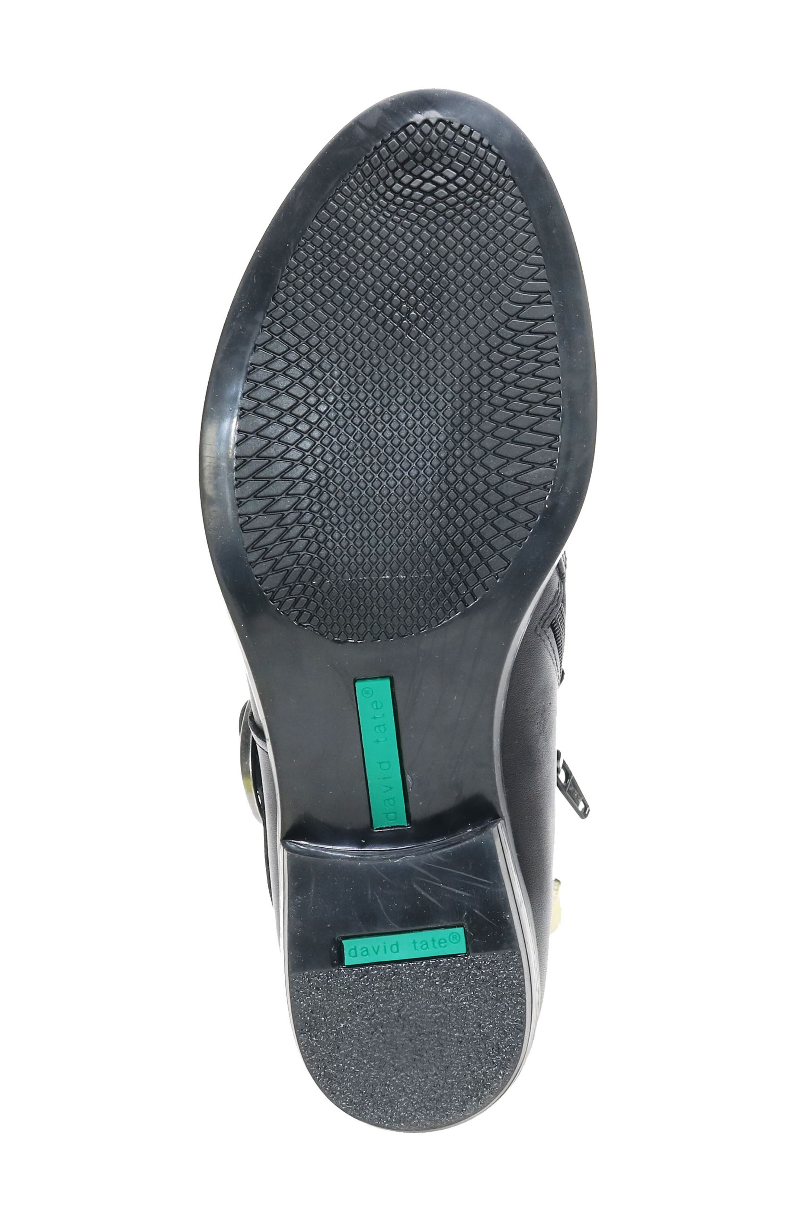 David Tate Maverick Bootie, Alternate, color, Black Antique Leather