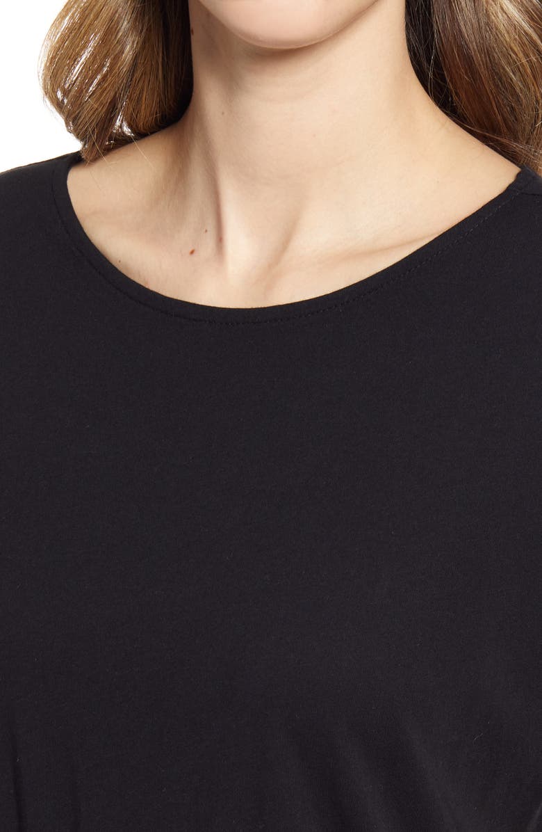 Caslon<sup>®</sup> Floaty Peplum Jersey Top, Alternate, color,