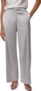 Donna Karan New York Metallic Pinstripe Pull On Wide Leg Pants
