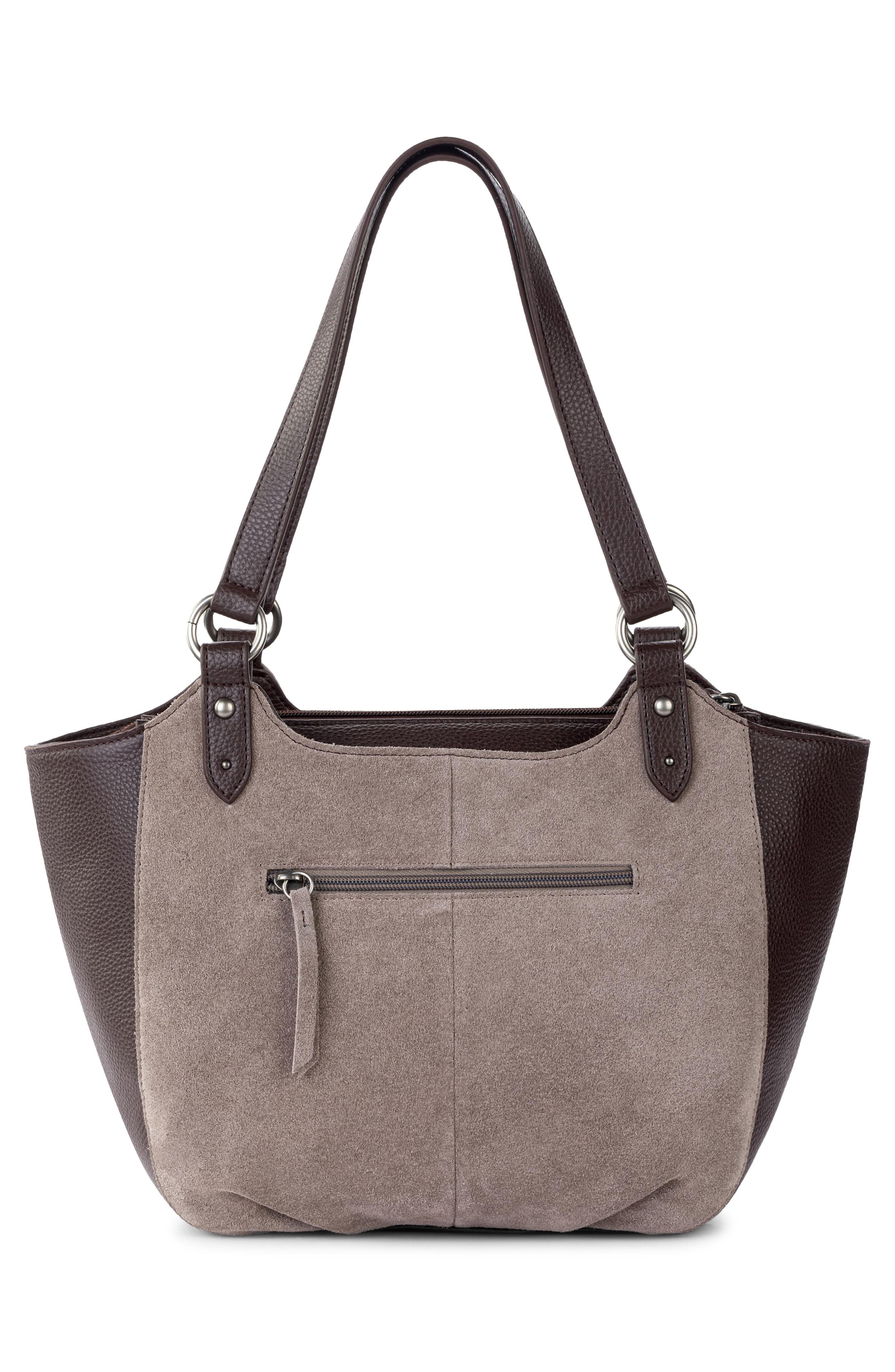 The Sak Bolinas Satchel, Alternate, color, MUSHROOM SUEDE