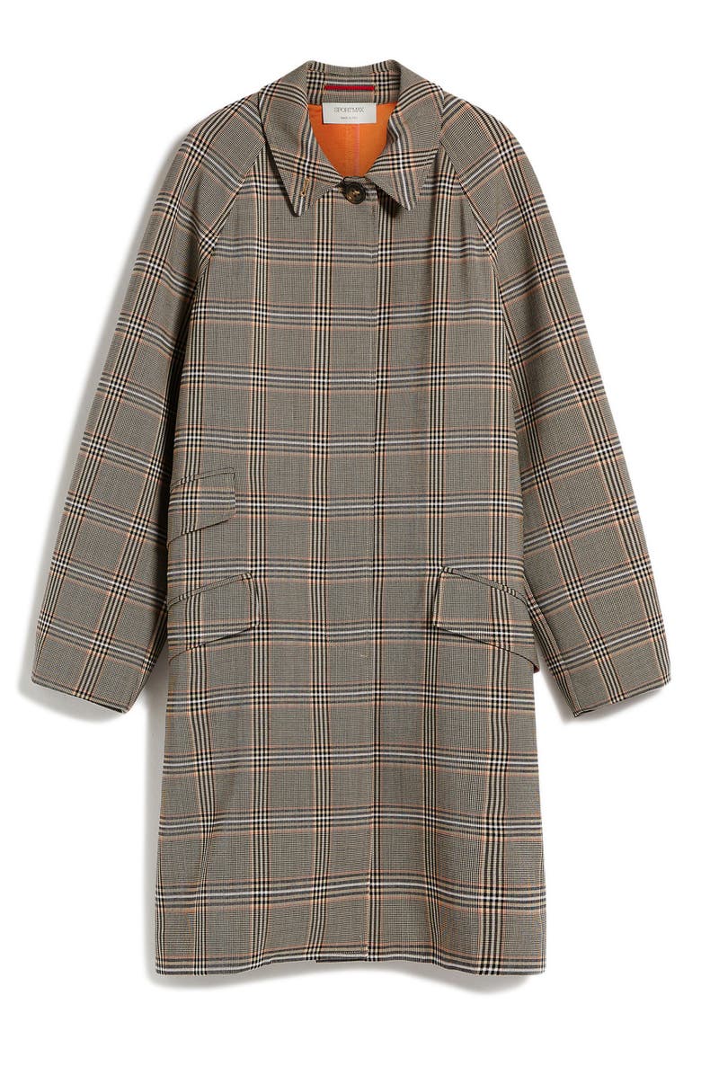 SPORTMAX Glen Plaid Duster Coat, Alternate, color, 