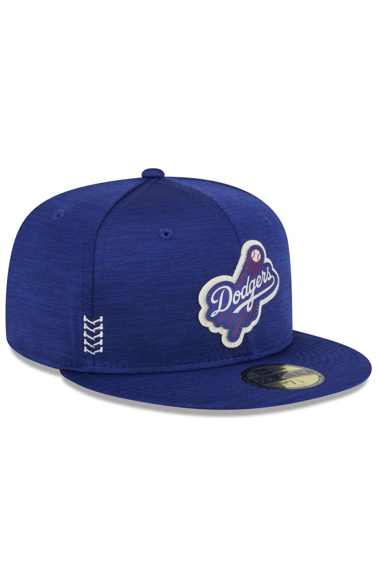 New Era Men's New Era Royal Los Angeles Dodgers 2024 Clubhouse 59FIFTY Fitted Hat, Alternate, color, Royal