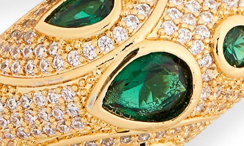 Eye Candy Los Angeles Cz Snake Cuff Braclelet