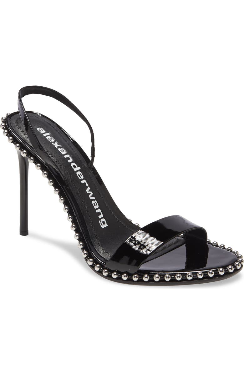 Alexander Wang Nova Studded Slingback Sandal, Main, color,