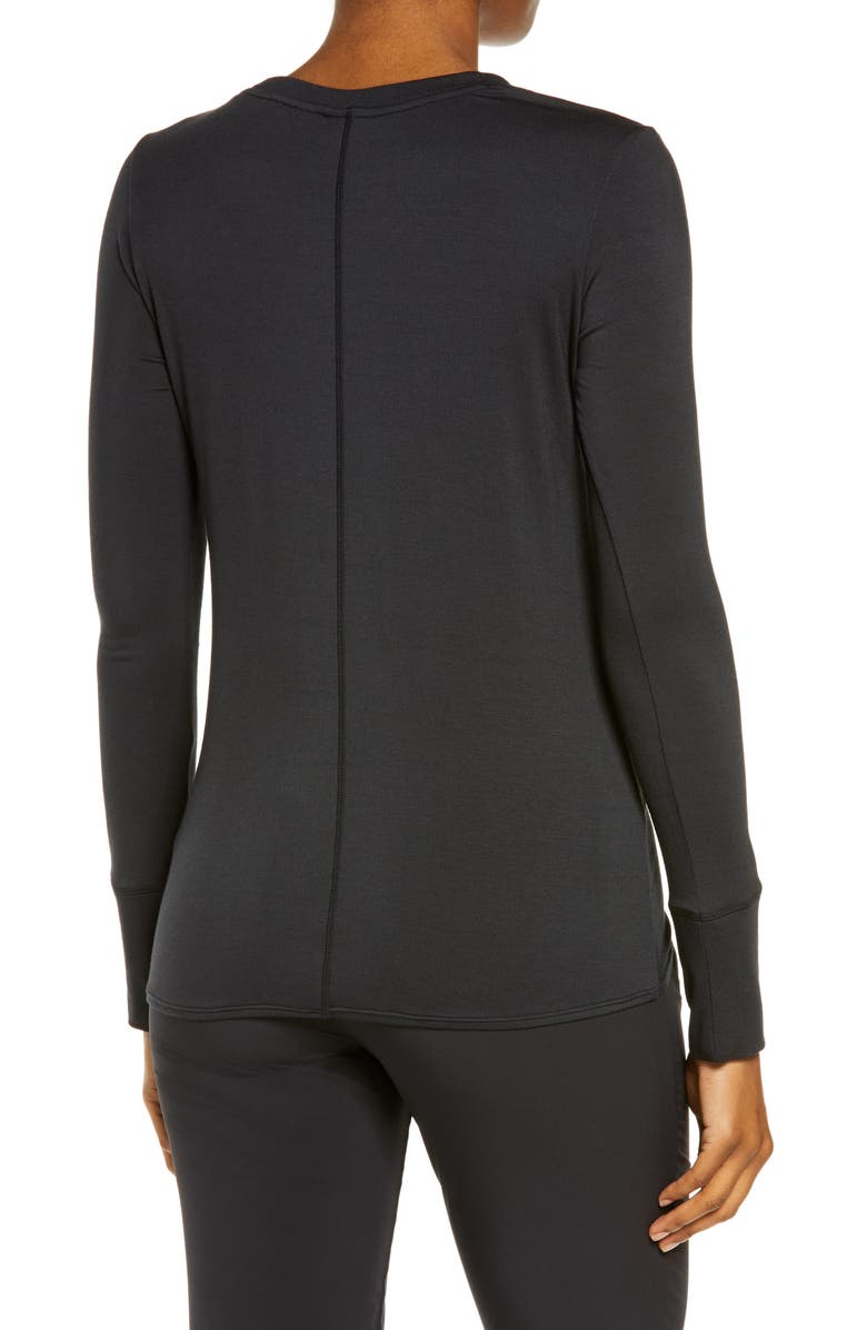 Zella Peaceful Soft Twist T-Shirt, Alternate, color,