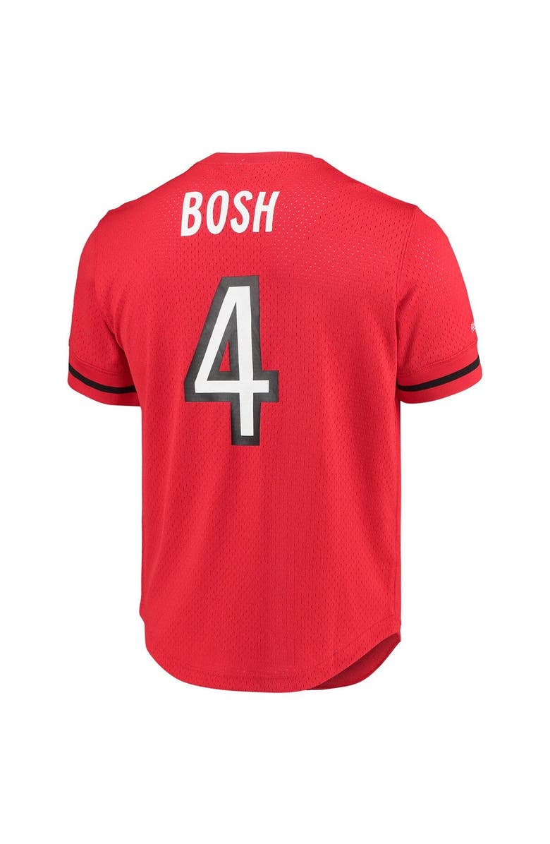 Mitchell & Ness Men's Mitchell & Ness Chris Bosh Red Toronto Raptors 2003 Mesh Name & Number T-Shirt, Alternate, color, 