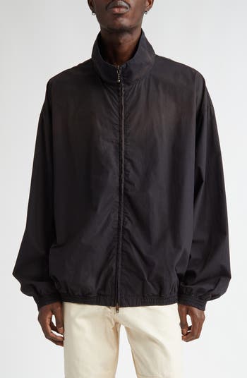 Acne Studios Logo Graphic Cotton Jacket | Nordstrom Acne Studios Logo Graphic Cotton Jacket | Nordstrom