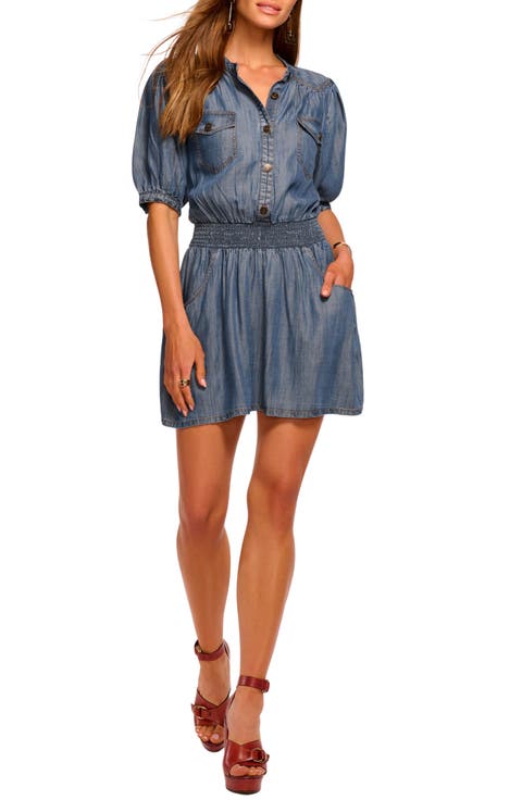 Norman Puff Sleeve Minidress