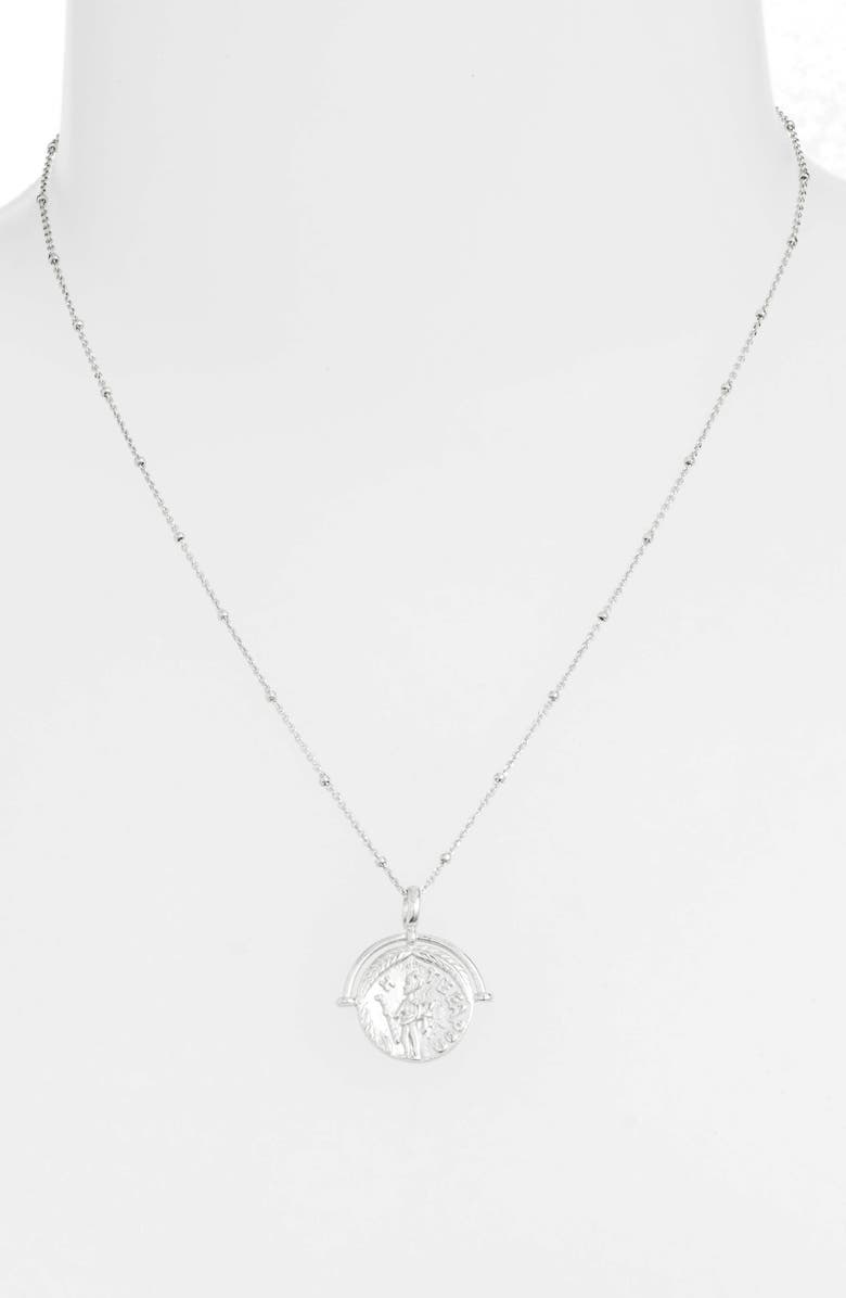 BY ADINA EDEN Adina’s Jewels Ancient Greek Coin Necklace, Alternate, color,
