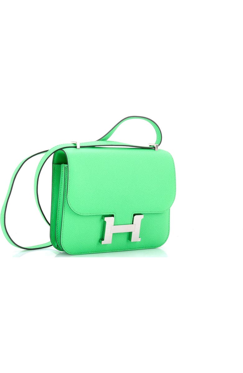 Pre-Owned Hermes Constance NM Bag Epsom 18, Alternate, color, Vert Comics