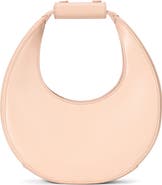 STAUD Mini Moon Leather Bag