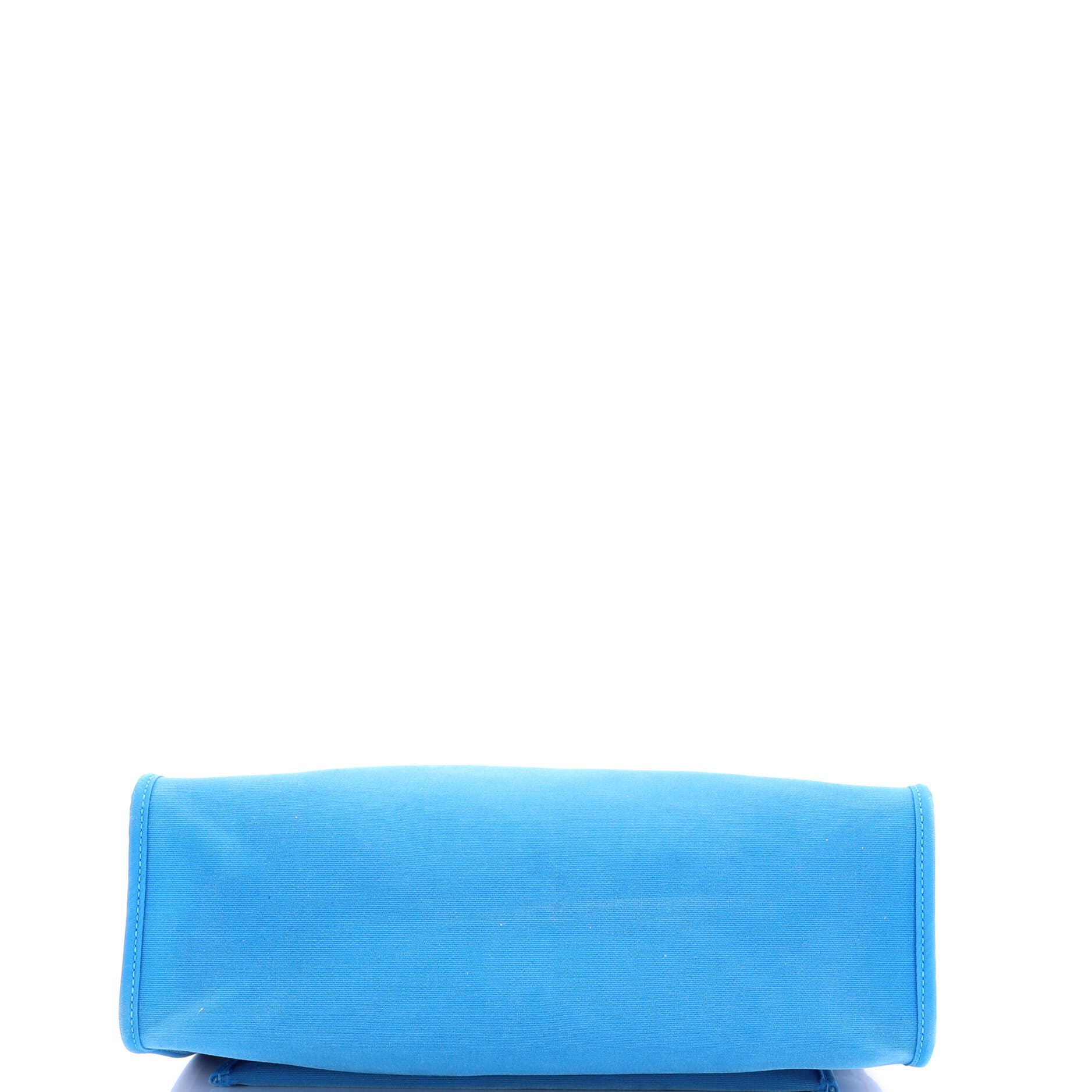 Pre-Owned Hermes Herbag Zip Leather and Toile 31, Alternate, color, Bleu Zanzibar