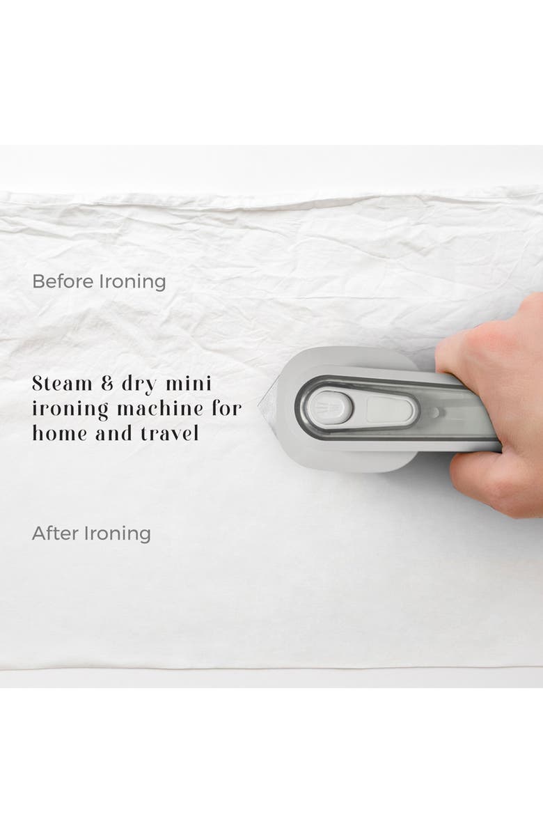 PURSONIC Mini Portable Electric Iron, Alternate, color, White