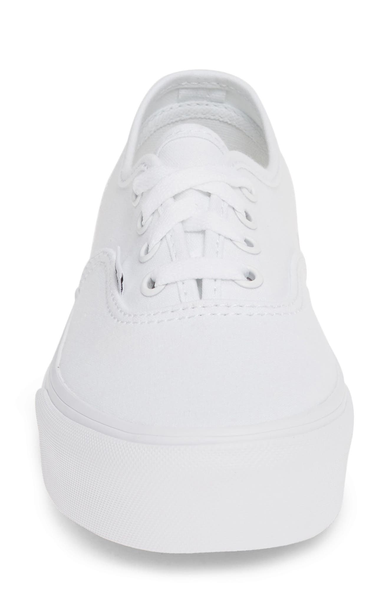 Vans Gender Inclusive Authentic Platform Sneaker, Alternate, color, 